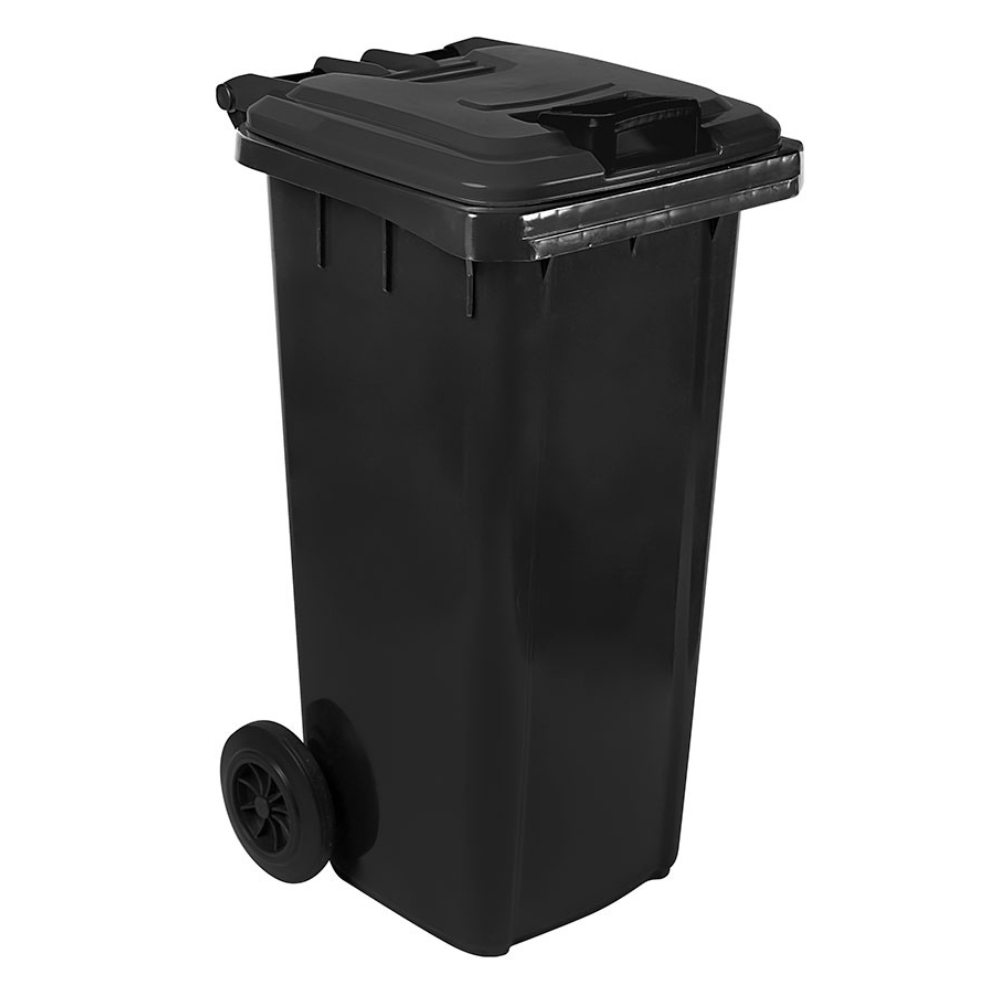 Toolhome – 80L Wheelie Bin – Black