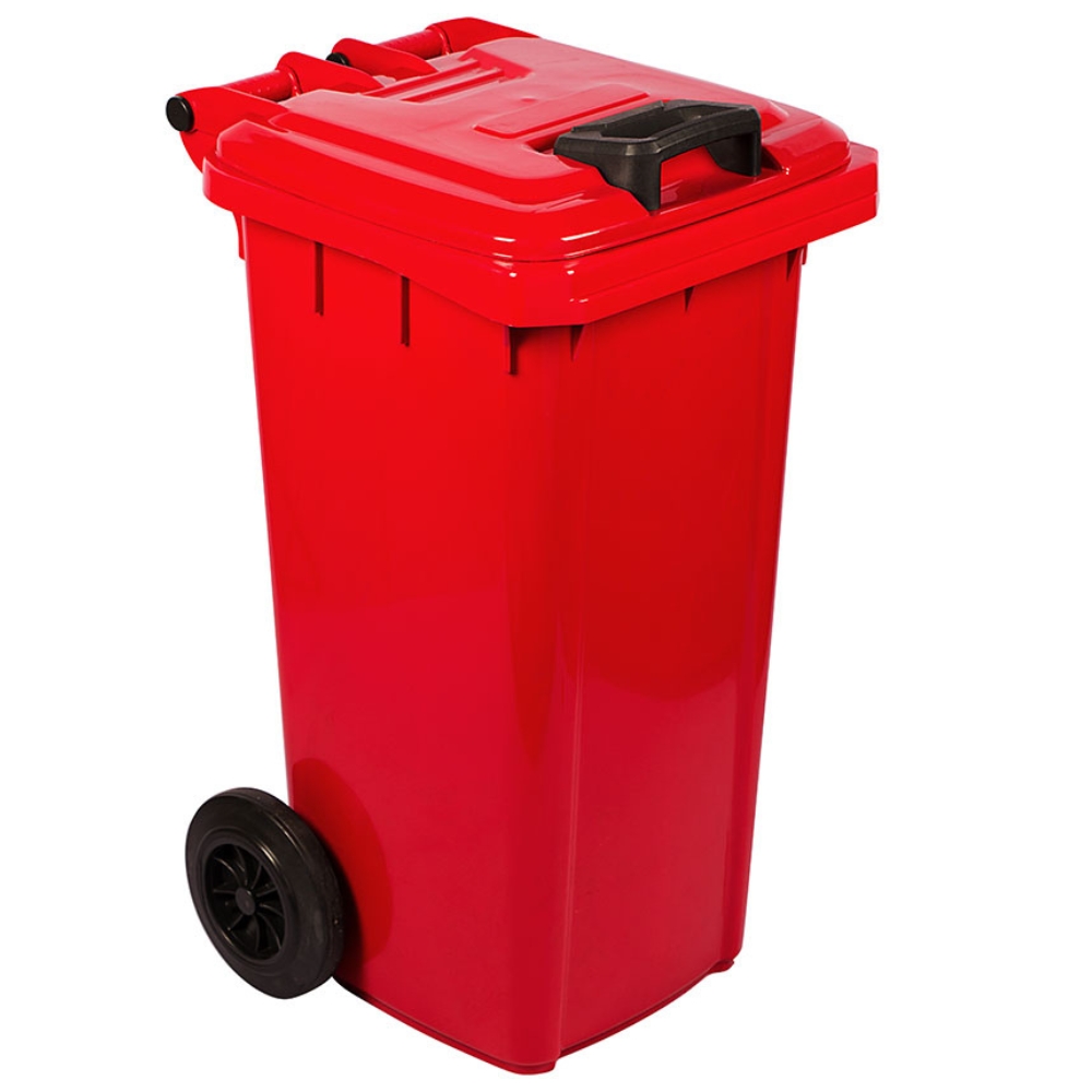 Toolhome – 120L Wheelie Bin – Red