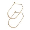 NuLuDa Jewellery- Geometric Ear Wire Earrings – Gold Plated NuLuDa Jewellery- Geometric Ear Wire Earrings – Gold Plated