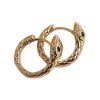 NuLuDa Jewellery- Snake Huggies Earrings – Gold Plated NuLuDa Jewellery- Snake Huggies Earrings – Gold Plated