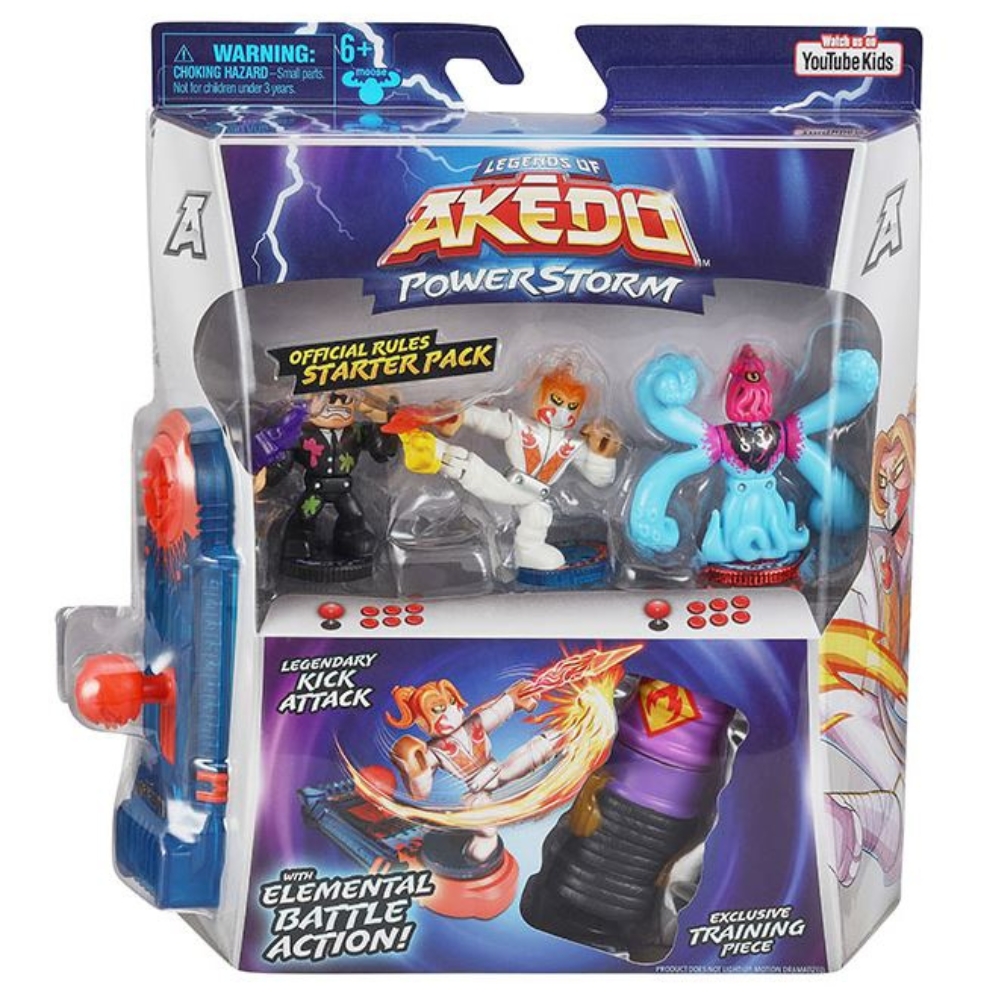 Akedo Starter Pack – Legendary Kick Attack