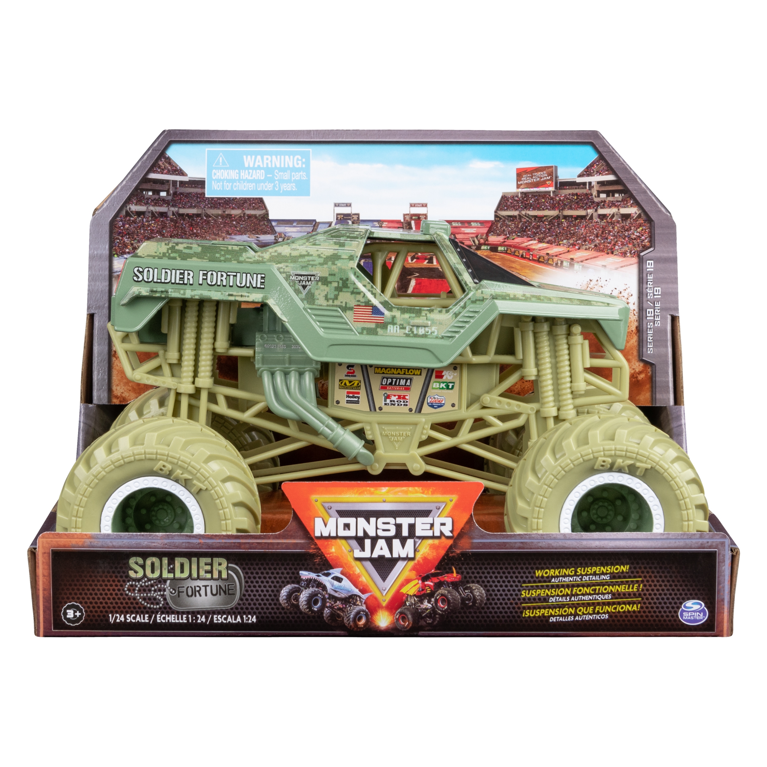 Monster Jam – 1:24 Die Cast – Soldier Fortune