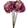 Toolhome Blossoms – Peonies – Plum (Pack of 6 Stems)- 59cm Toolhome Blossoms – Peonies – Plum (Pack of 6 Stems)- 59cm