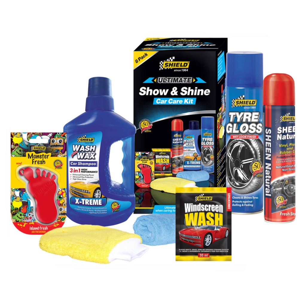 Shield Ultimate Show & Shine Car Care Kit