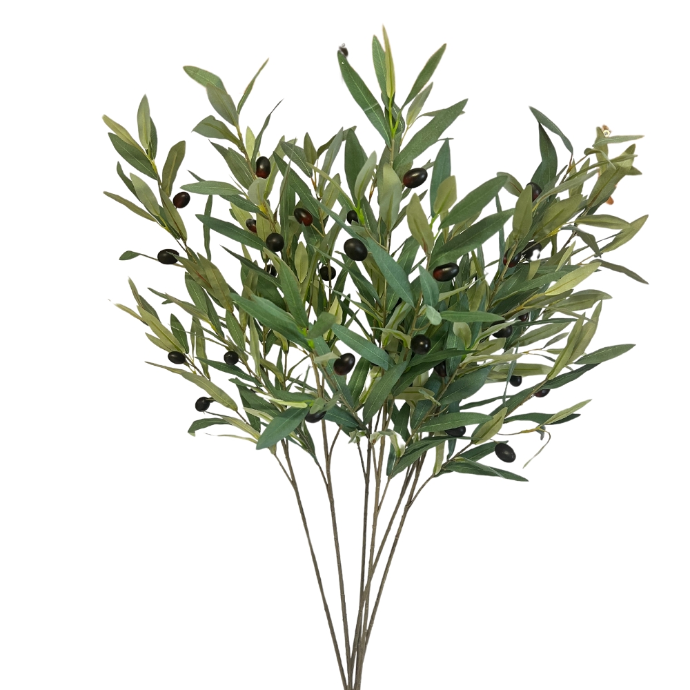 Toolhome Blossoms – Olive – Green (Pack of 6 Stems) – 94cm