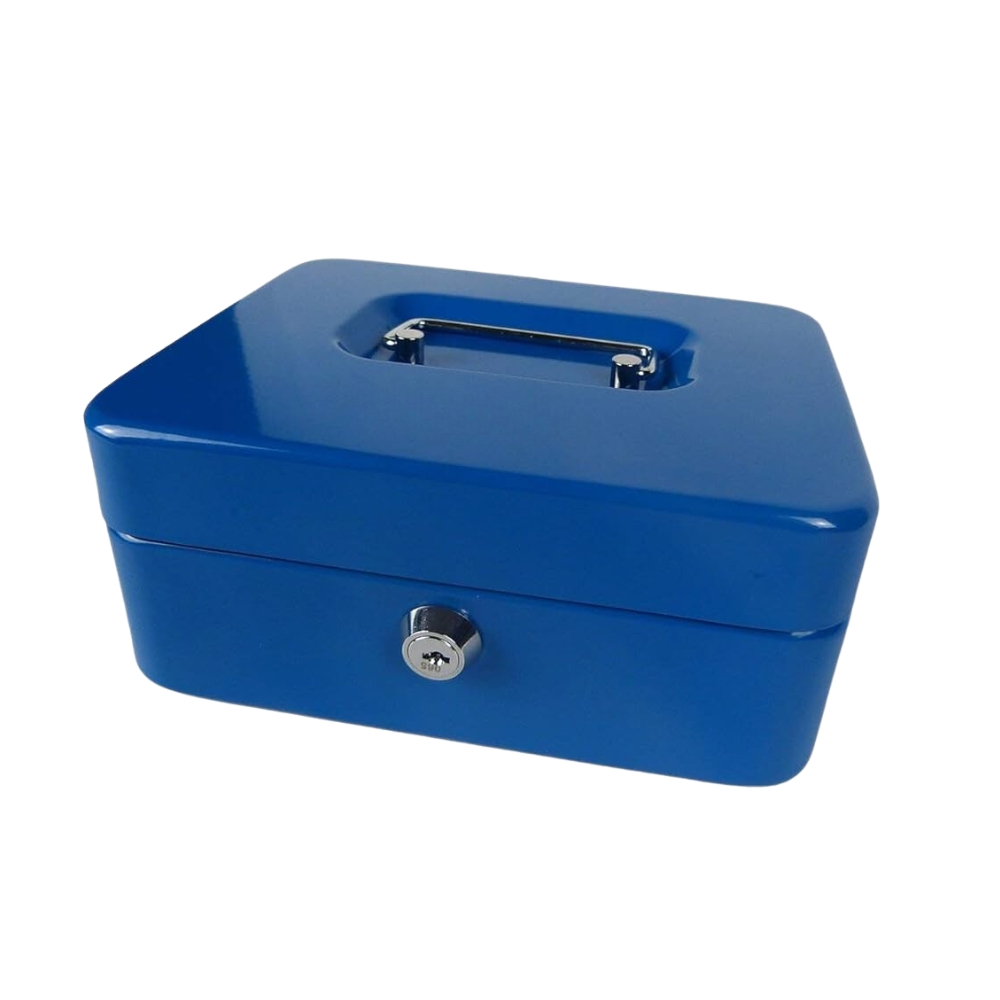 Cash Box – (190x150x85mm) – Blue