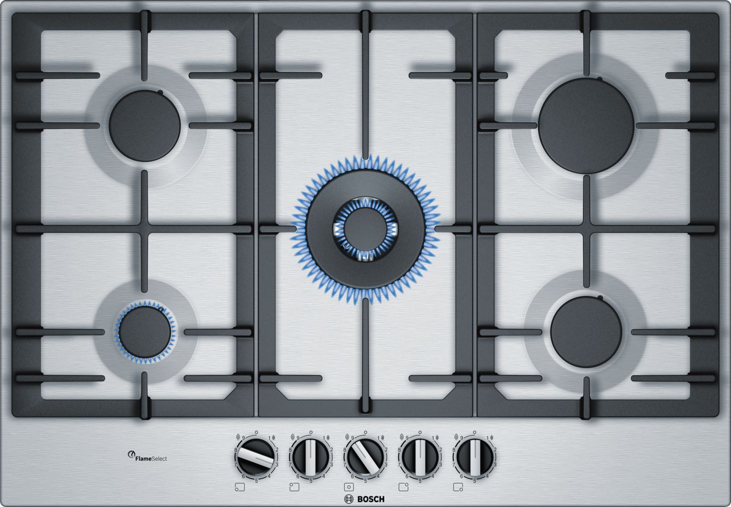 Bosch Series 6 Gas Hob – PCQ7A5B90Z
