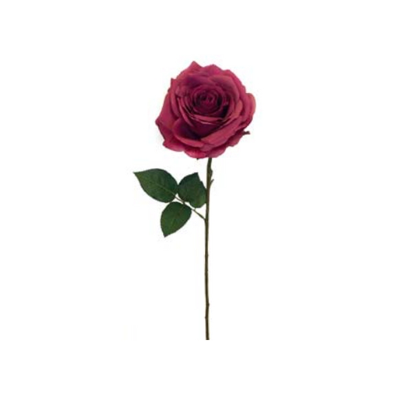 Toolhome Blossoms – Rose Full Bloom – Dark Pink – 64cm