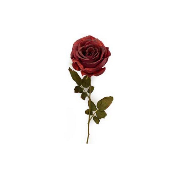 Toolhome Blossoms – Rose Dry Look – Deep Red – Pack of 6 – 66cm