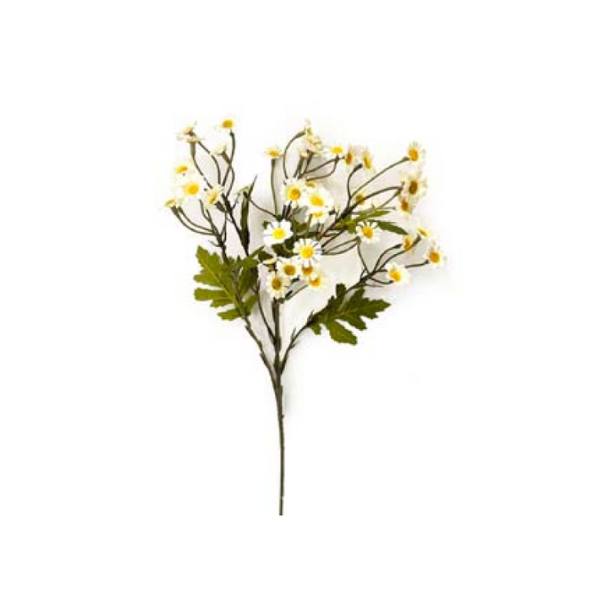 Toolhome Blossoms – Mini Daisy – Cream – Pack of 6 Stems – 61cm