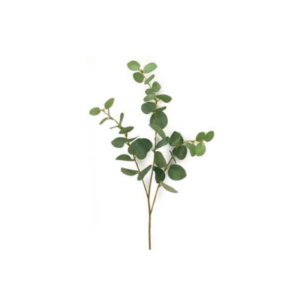 Toolhome Blossoms – Eucalyptus – Green – Pack of 6 Stems – 62cm