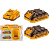 Ingco – Two 20V 2.0Ah Lithium-Ion Battery Pack and Charger Kit Ingco – Two 20V 2.0Ah Lithium-Ion Battery Pack and Charger Kit