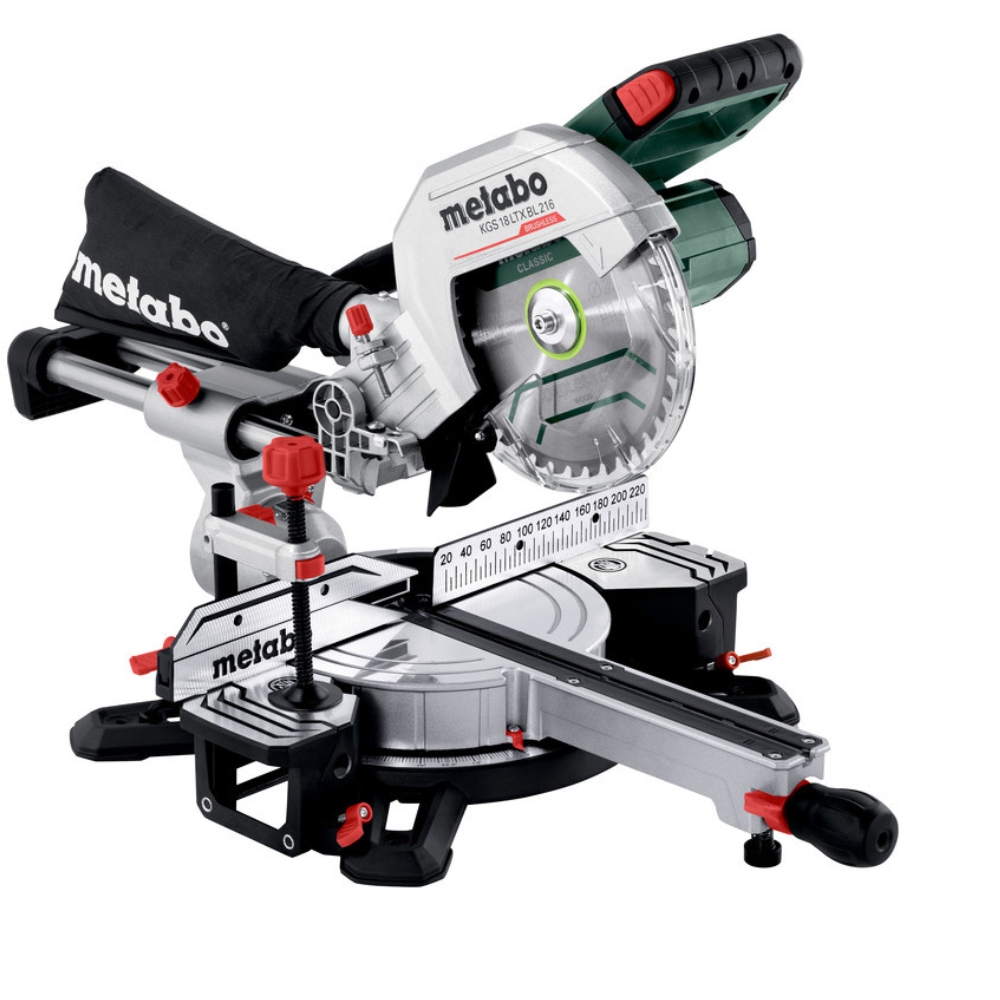 Metabo – KGS 18 – LTX BL 216 Cordless Mitre Saw (614216850)