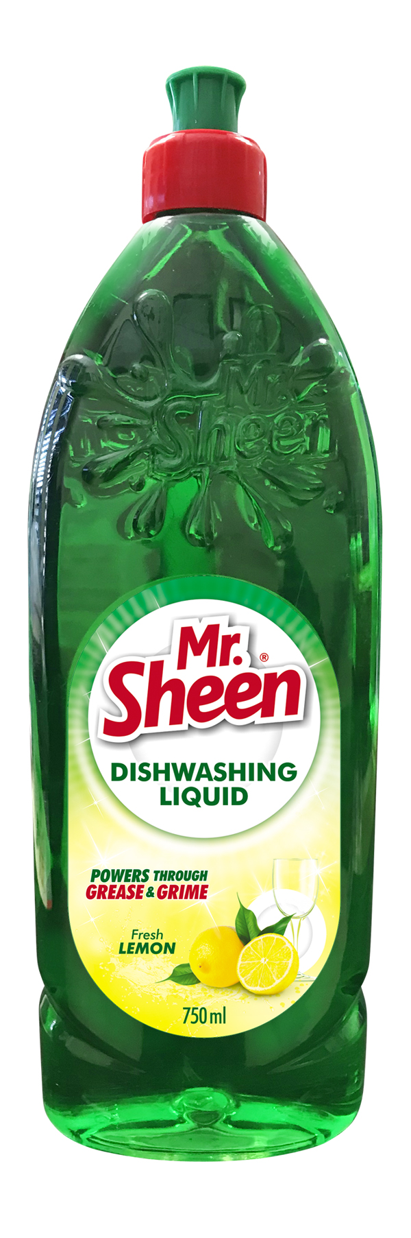 Mr Sheen Dishwashing Liquid Fresh Lemon 750ml