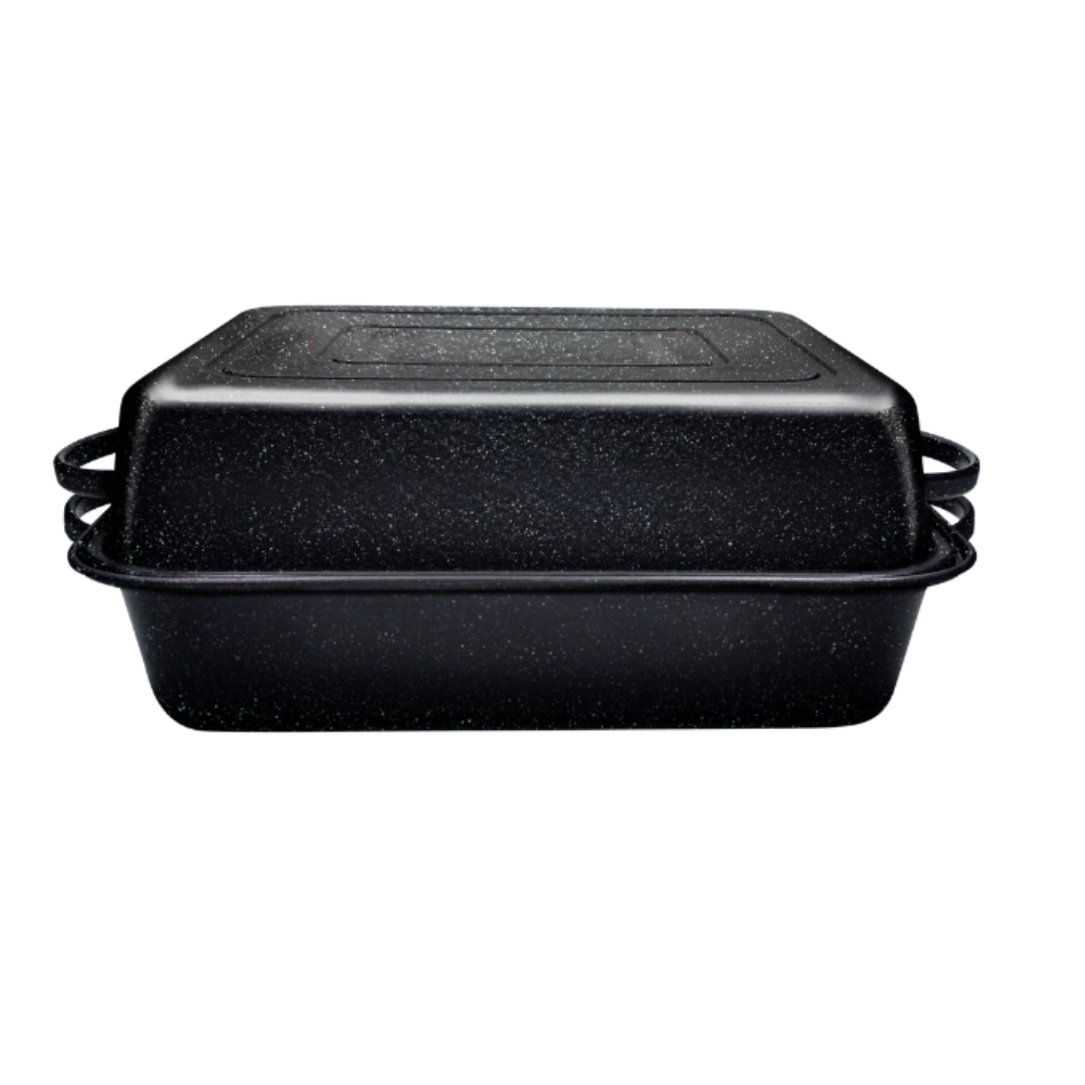 LK`S – Rectangular Roaster – Medium (Enamel) – 320×260×120 mm