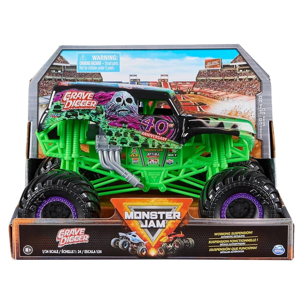Monster Jam – 1:24 Die Cast – Grave Digger