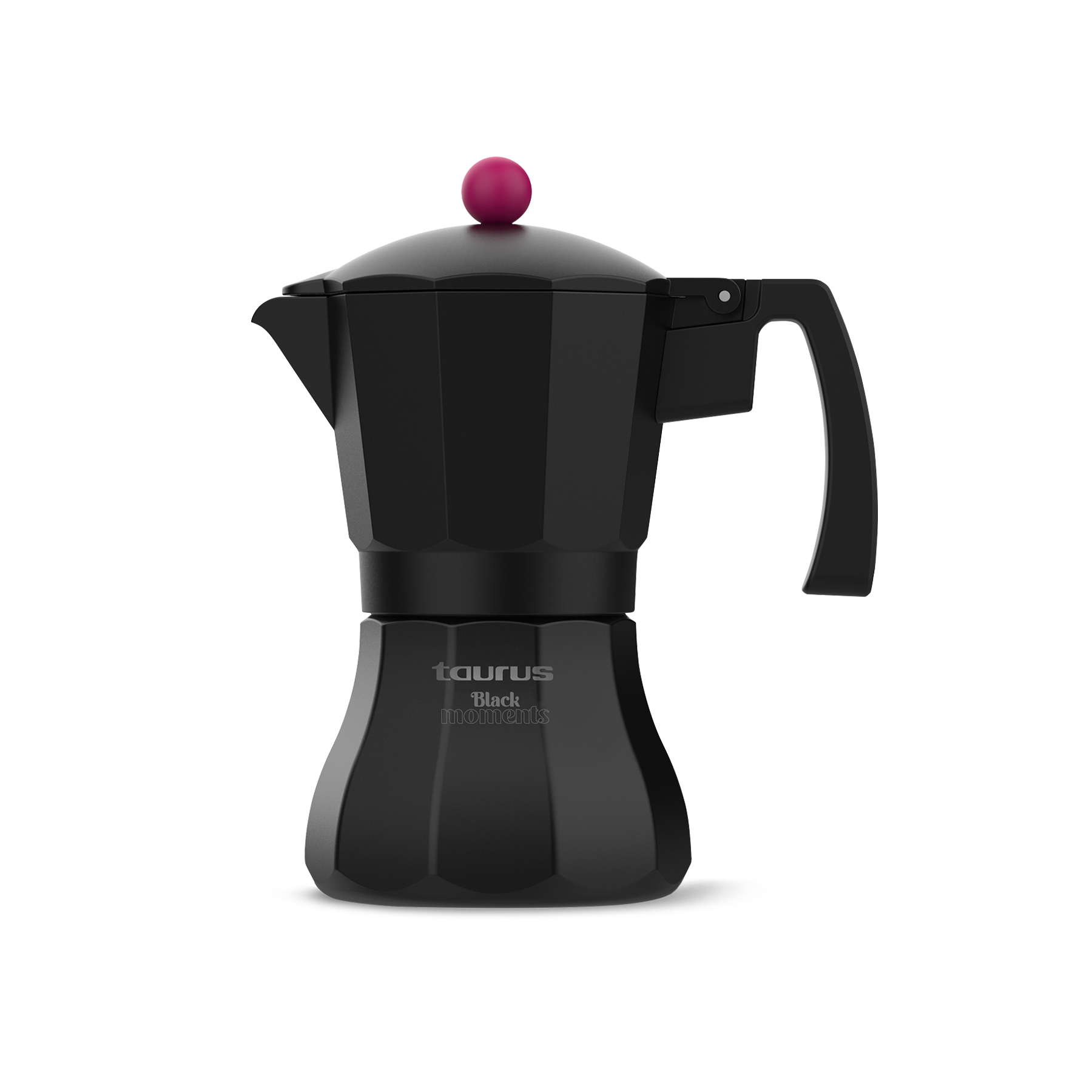 Taurus Coffee Maker Aluminium Black 200ml “Black Moments 6”