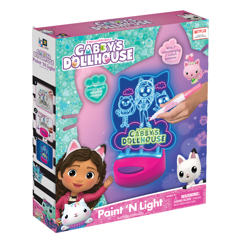 Gabby`S Dollhouse – Paint & Lite