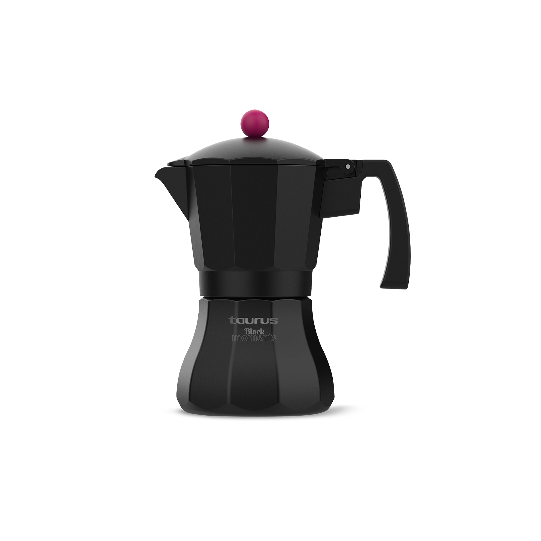 Taurus Coffee Maker Aluminium Black 150ml 3 Cups “Black Moments 3”