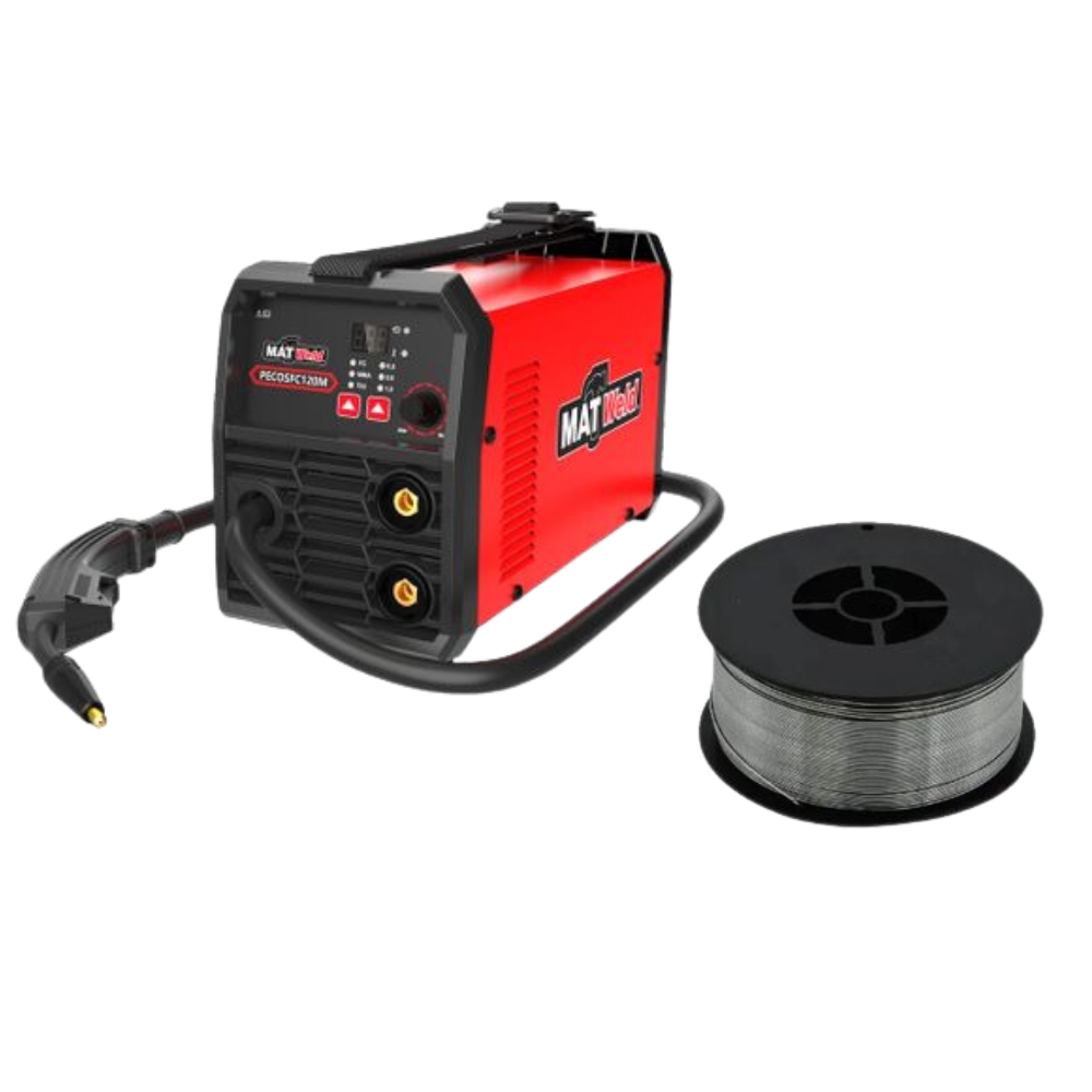 Matweld Super Mig/Stick/Tig Inverter with MIG Wire Fluxcore (0.9mm x 1kg)