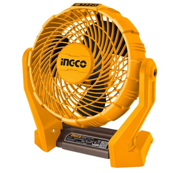 Ingco – Lithium Cordless Fan (20V) – Unit Only