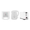Mellerware Pack 3 Piece Kettle + Sandwich Maker + Toaster “Breakfast Pack” Mellerware Pack 3 Piece Kettle + Sandwich Maker + Toaster “Breakfast Pack”