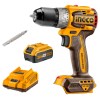 Ingco – Cordless Drill – Compact – 60NM with 4.0Ah Battery & Charger Ingco – Cordless Drill – Compact – 60NM with 4.0Ah Battery & Charger