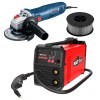 Matweld Super Mig Inverter & Grinder 700W with MIG Wire Fluxcore 0.9mmx1kg Matweld Super Mig Inverter & Grinder 700W with MIG Wire Fluxcore 0.9mmx1kg