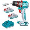 Total Tools – Cordless Drill (55Nm) with 2 x 2.0Ah Batteries, Charger & Acc Total Tools – Cordless Drill (55Nm) with 2 x 2.0Ah Batteries, Charger & Acc