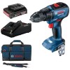 Bosch – Cordless Impact Drill (18V) with 2Ah Battery , Charger & Toolbag Bosch – Cordless Impact Drill (18V) with 2Ah Battery , Charger & Toolbag