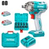 Total Tools – Cordless Impact Wrench & 1/2 DR . Impact Socket Set-10Pc Total Tools – Cordless Impact Wrench & 1/2 DR . Impact Socket Set-10Pc