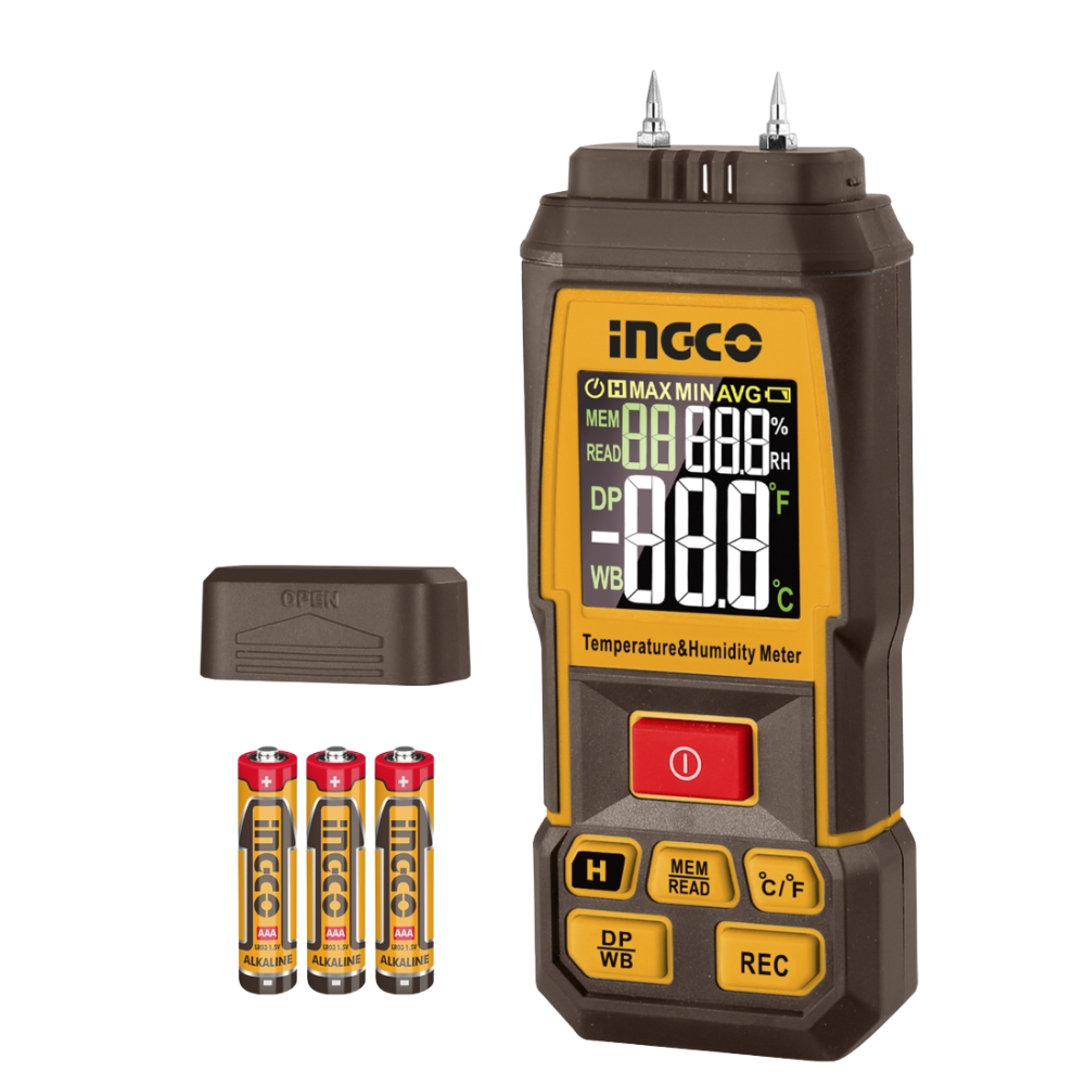 Ingco – Digital Wood Moisture Meter – HETWM031