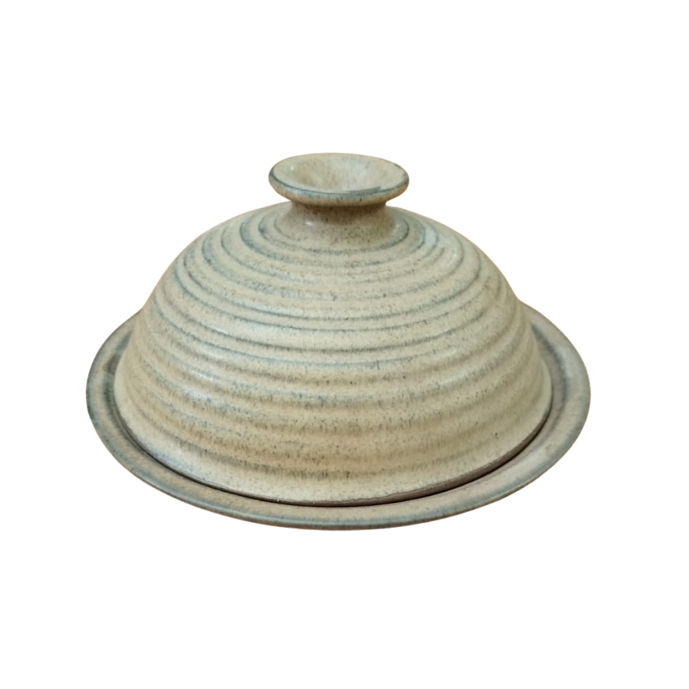 Argilla – Cheese & Butter Dome and Plate Set
