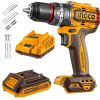 Ingco – Cordless Brushless Impact Drill 96 Nm (20V) with Battery & Charger Ingco – Cordless Brushless Impact Drill 96 Nm (20V) with Battery & Charger
