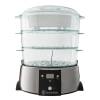 Russell Hobbs – 3-Tier Satin Quartz Steamer – 10969 Russell Hobbs – 3-Tier Satin Quartz Steamer – 10969