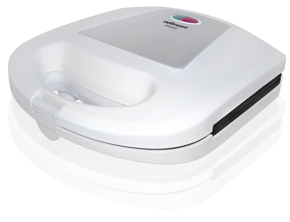 Mellerware – Dopio Sandwich Toaster – White