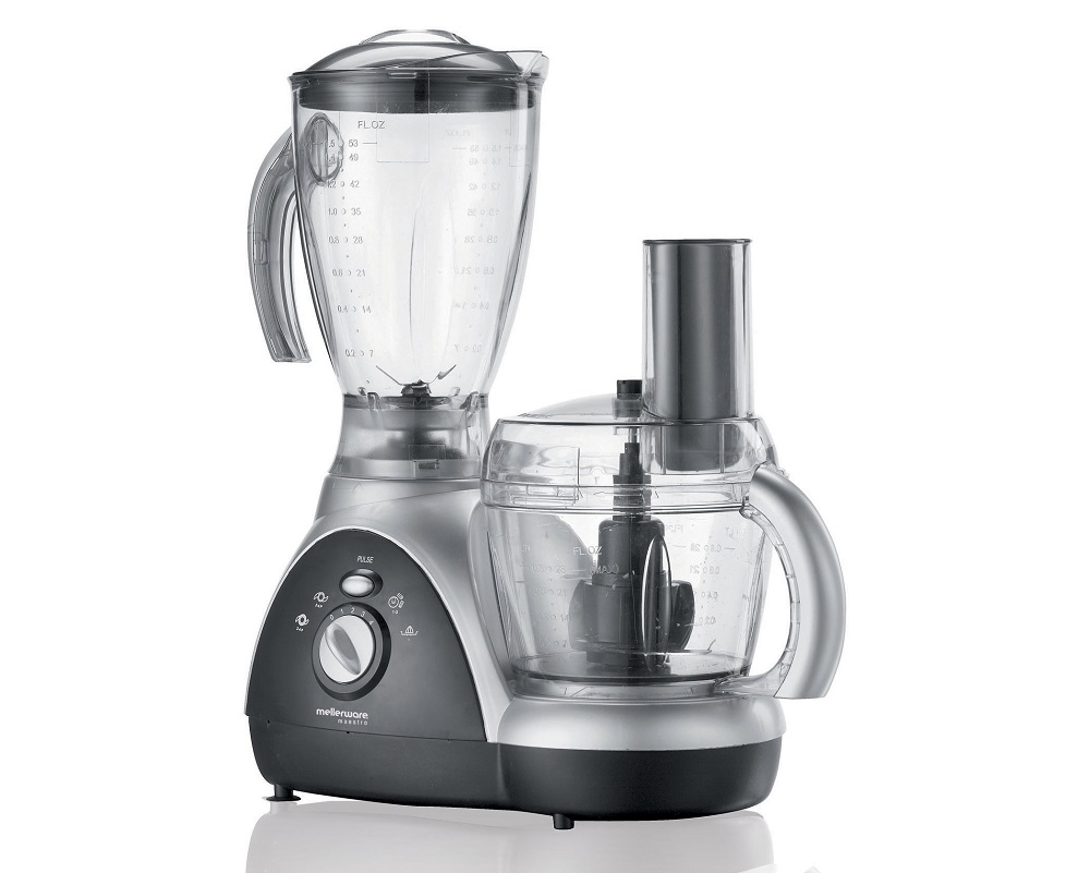 Mellerware – 3-in-1 Food Processor With Juicer