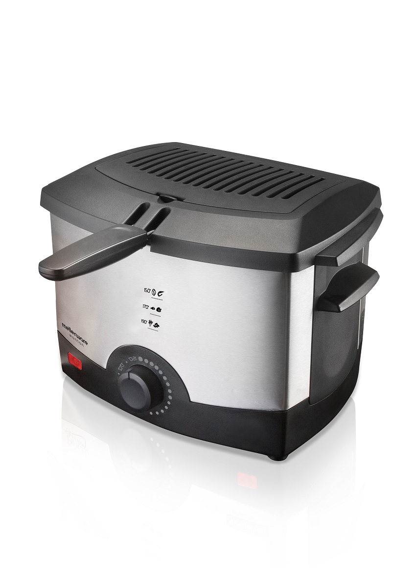 Mellerware – 1.2 Litre Professional Mini Deep Fryer