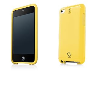 Capdase Polimor Protective Case for iPod 4G – Yellow