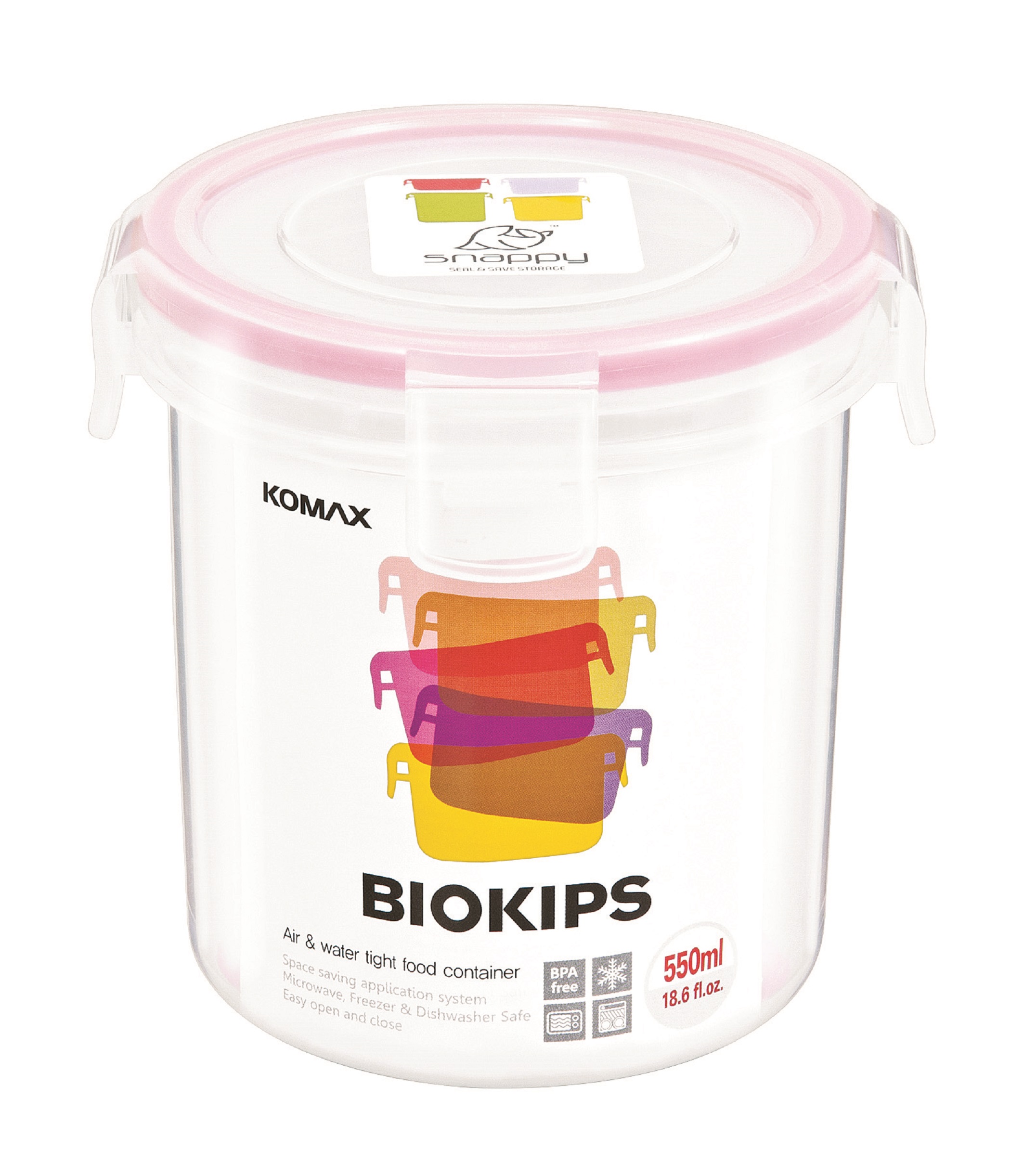 Snappy – Round Food Storage Container – 550ml