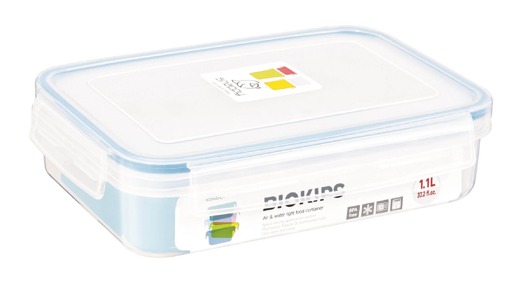 Snappy – Rectangular Food Storage Container – 1 Litre
