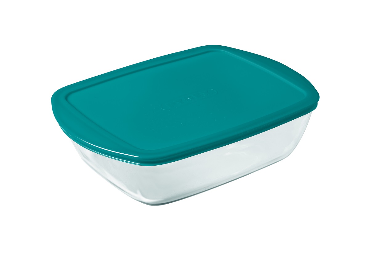 Pyrex – Storage Cook and Store Rectangular Dish With Lid – 2.5 Litre