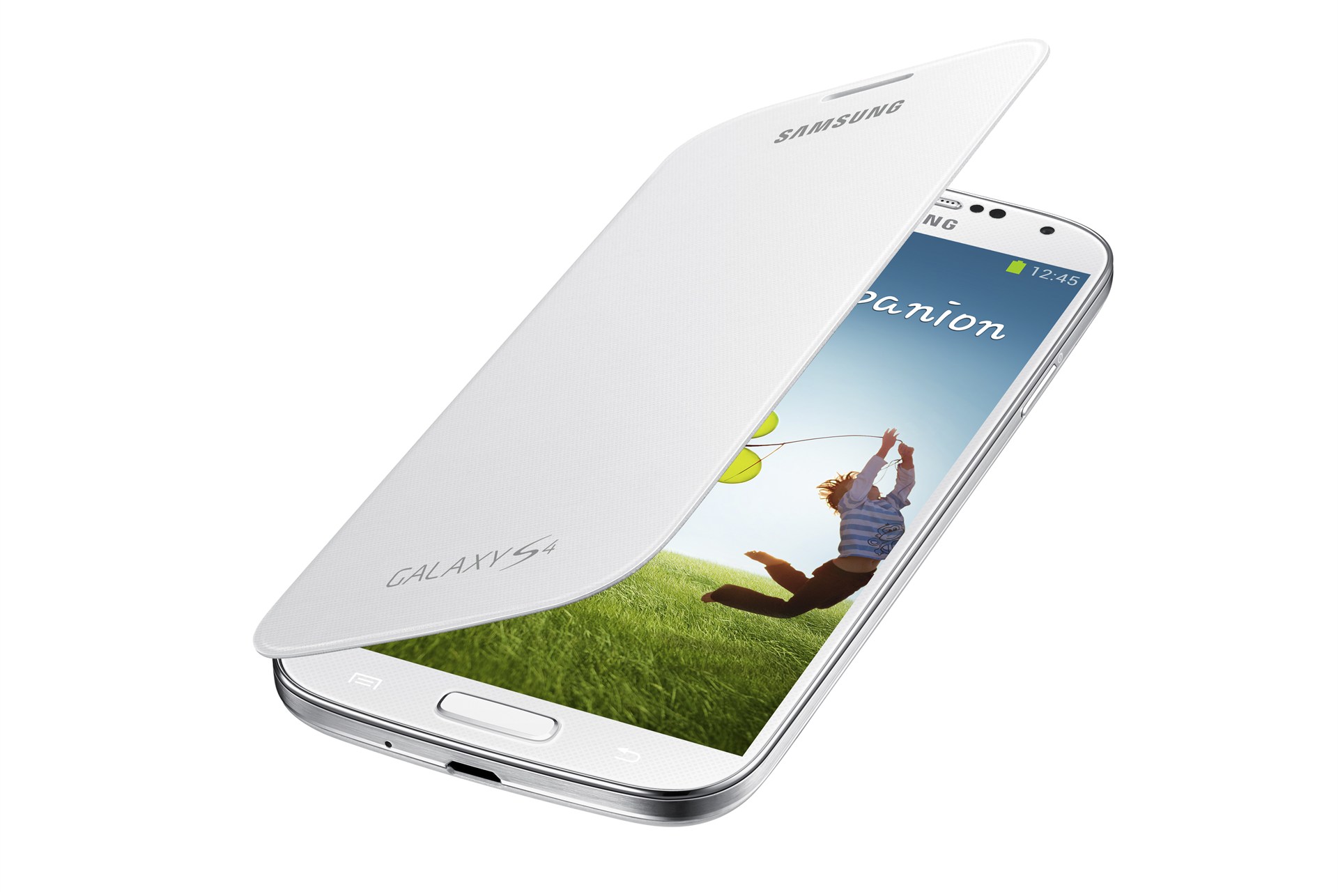 Samsung Flip Cover for Galaxy S4 i9500 – Polaris White