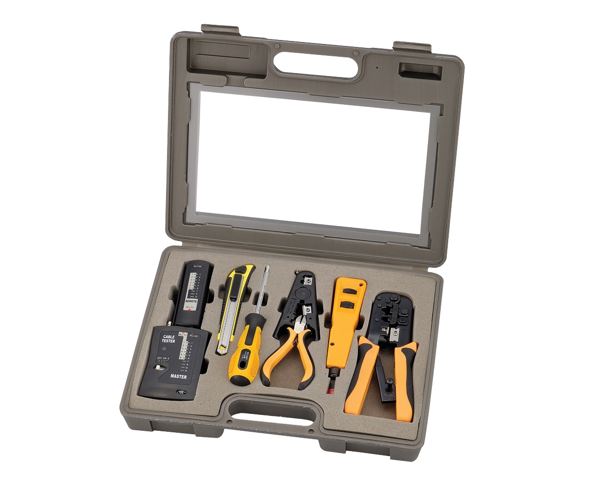 Sprotek 10 Piece Network Installation Tool Kit