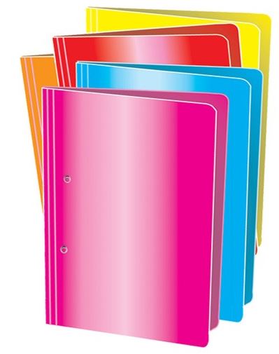 Croxley Accessible File A4 – Bright Orange (Pack of 4)