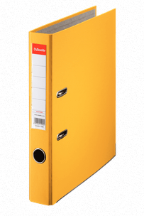 Esselte Lever Arch Polypropylene A4 Mini 50mm File – Yellow