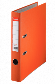 Esselte Lever Arch Polypropylene A4 Mini 50mm File – Orange