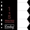 Croxley Indices Printed 1 – 5 Dividers set Croxley Indices Printed 1 – 5 Dividers set