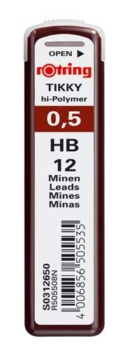 rOtring Polymer Leads – 0,5mm HB