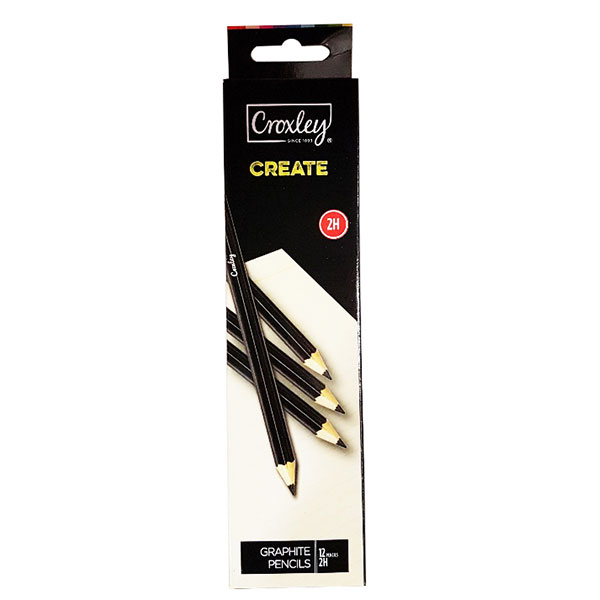 Croxley Graphite Pencils Excellence – 2H (Box of 12)